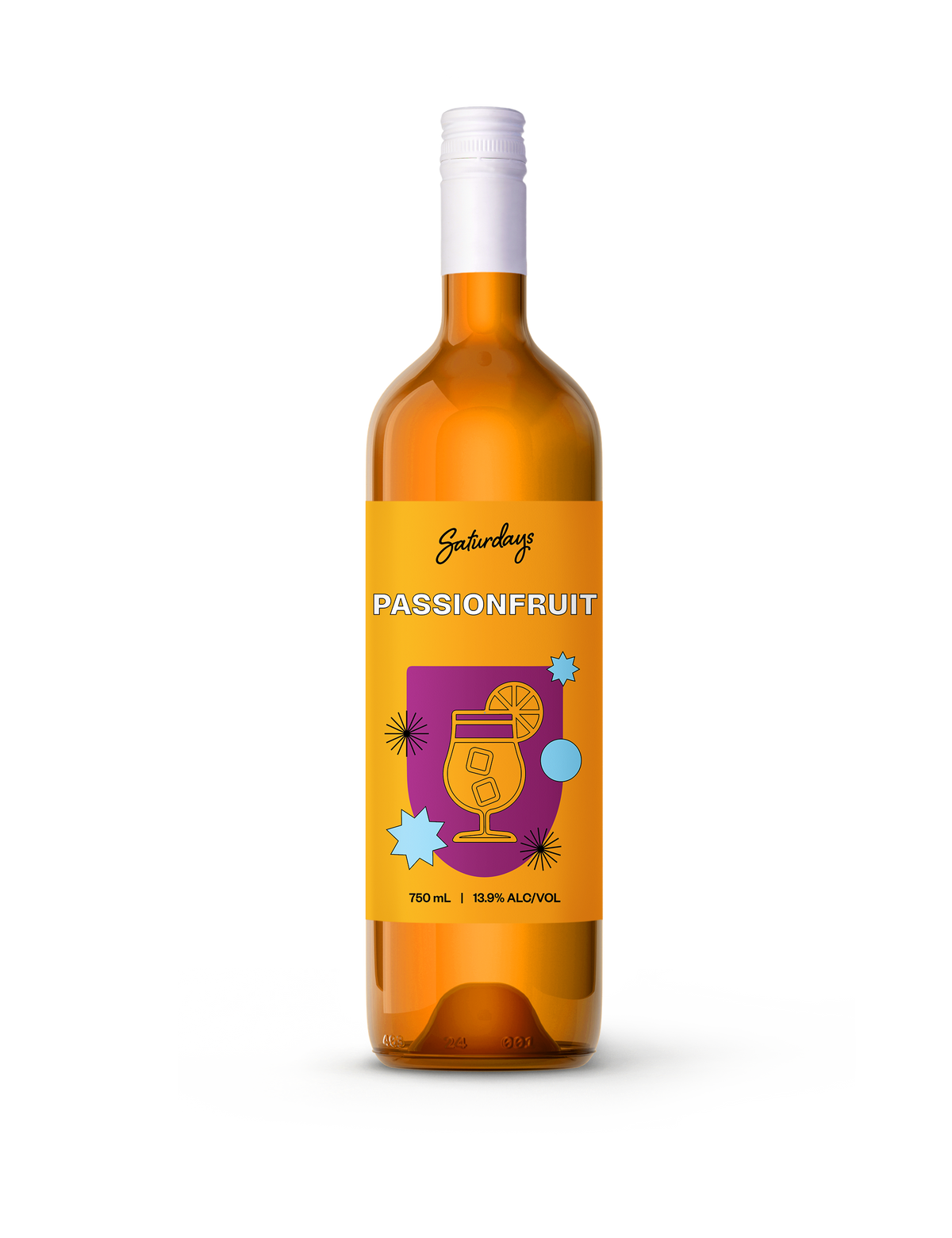 Saturdays Passionfruit Liqueur - Premium Liquor New Zealand