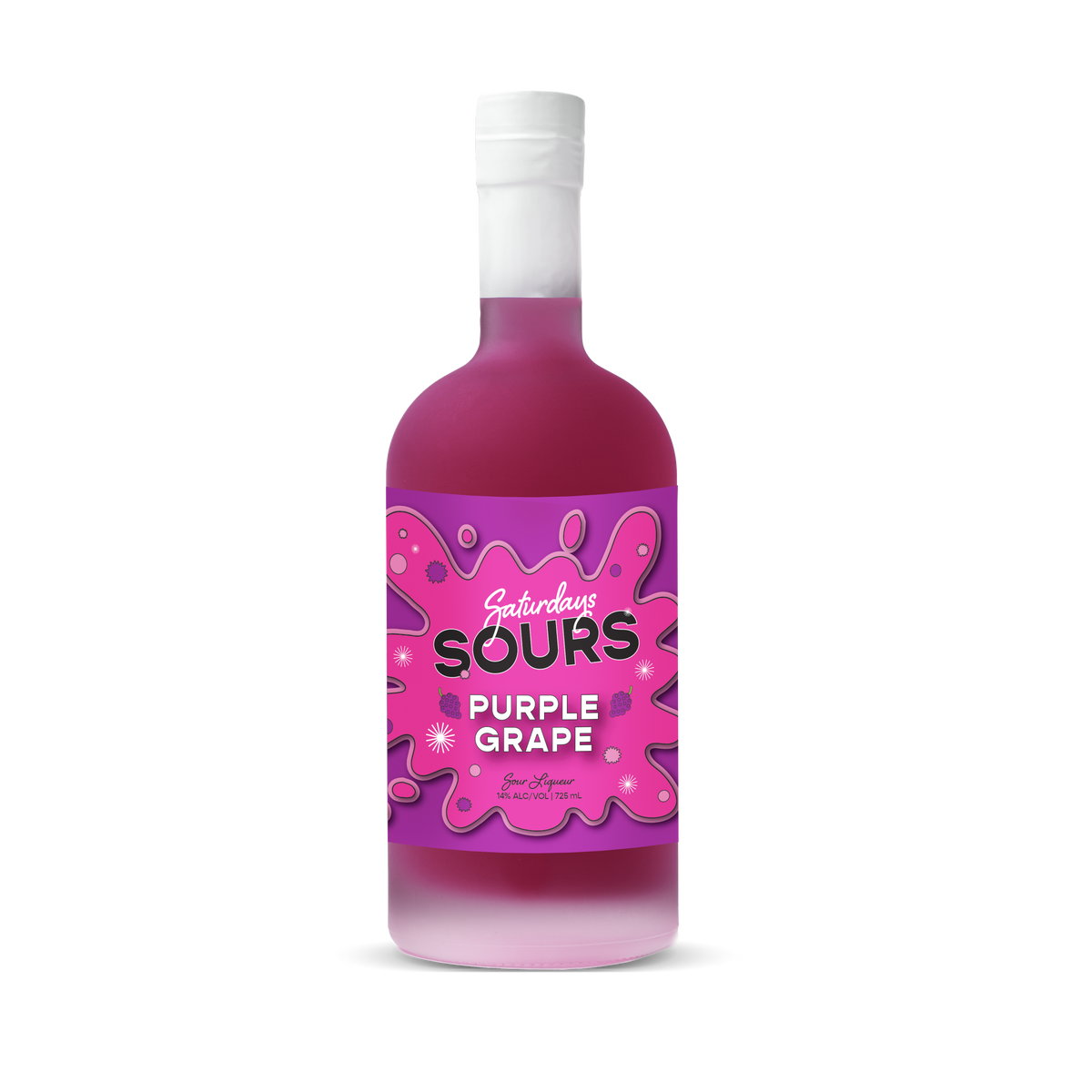 Saturdays Sours Purple Grape - Premium Liquor New Zealand