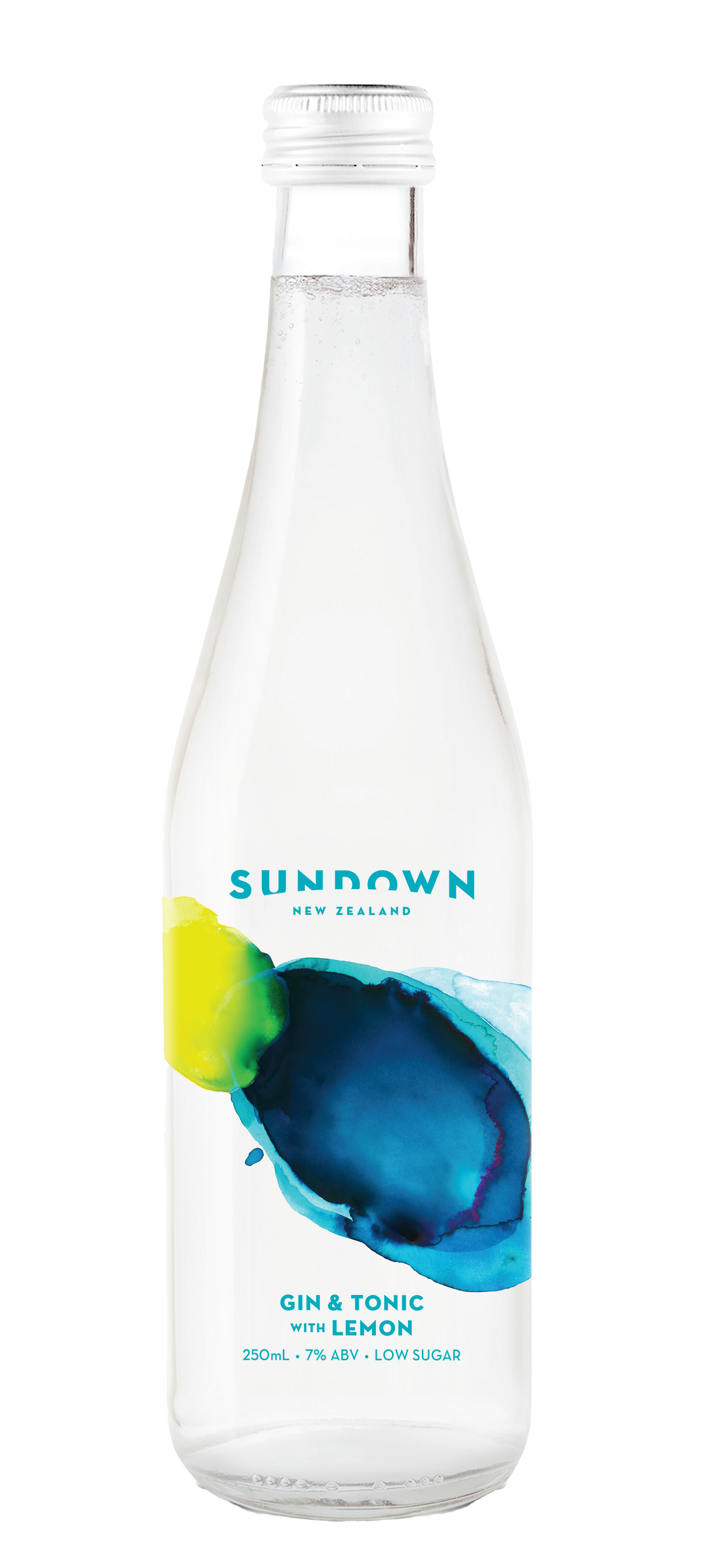 Sundown Gin & Tonic with Lemon - Premium Liquor New Zealand