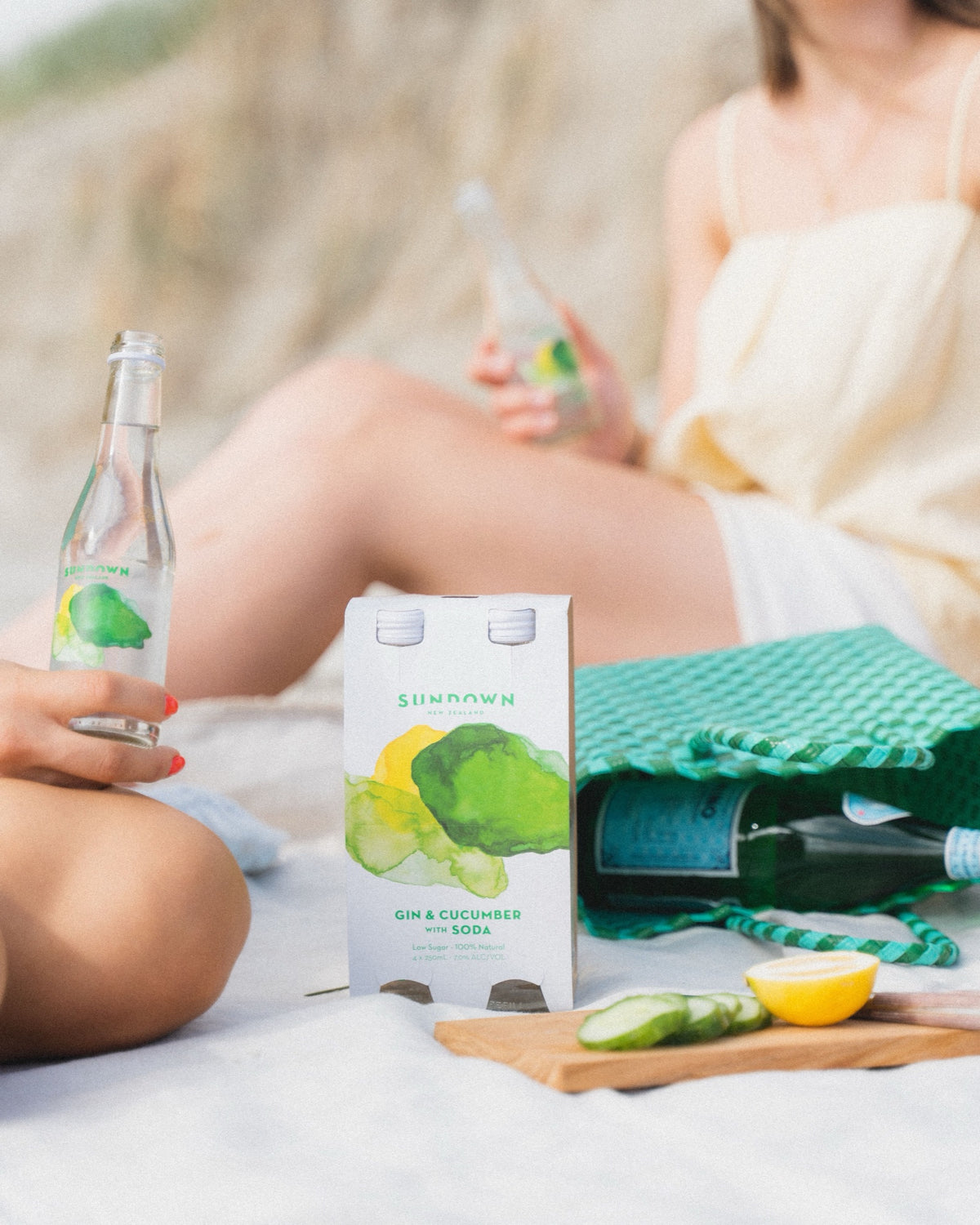 Sundown Gin & Cucumber with Soda — image 2 | Premium Liquor NZ