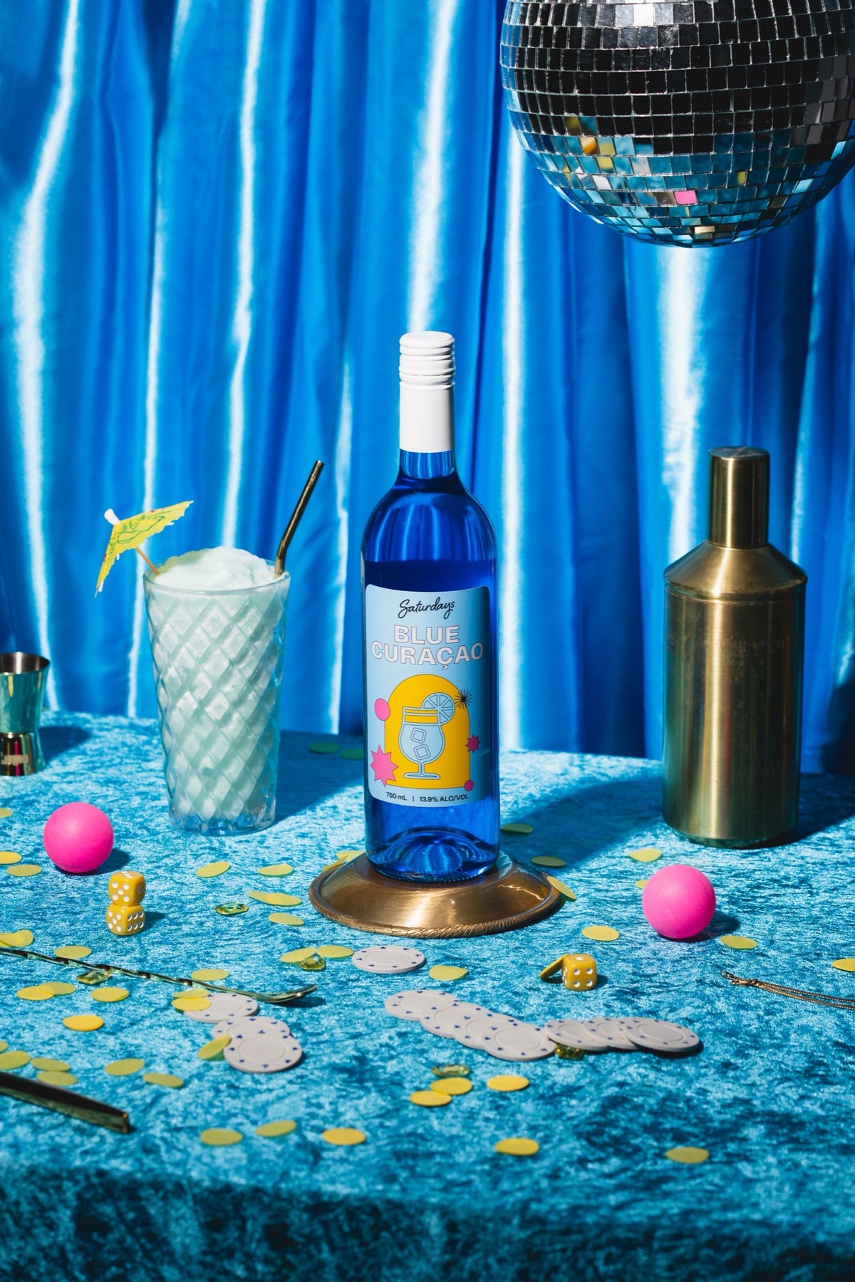 Saturdays Blue Curacao — image 2 | Premium Liquor NZ