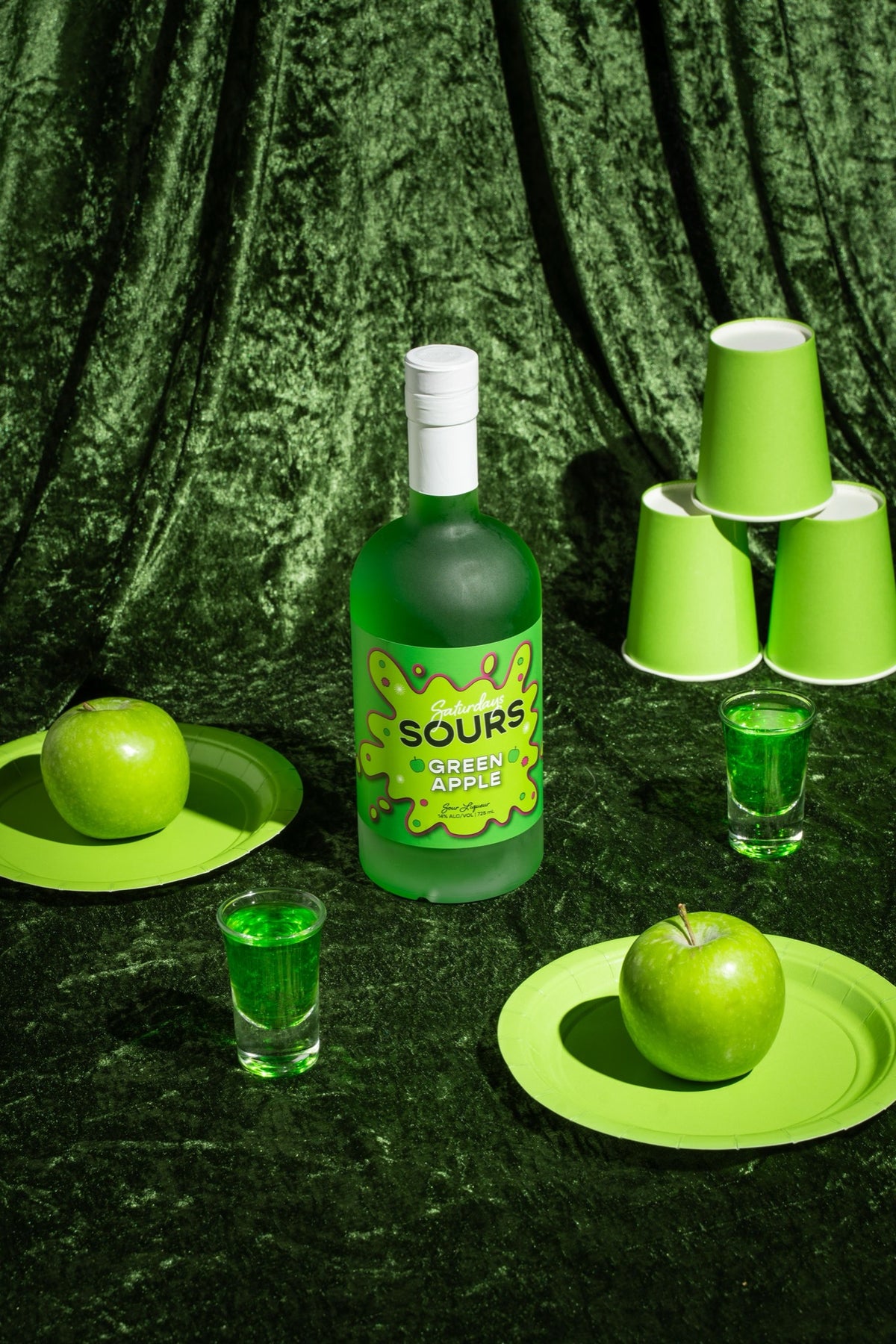 Saturdays Sours Green Apple — image 2 | Premium Liquor NZ
