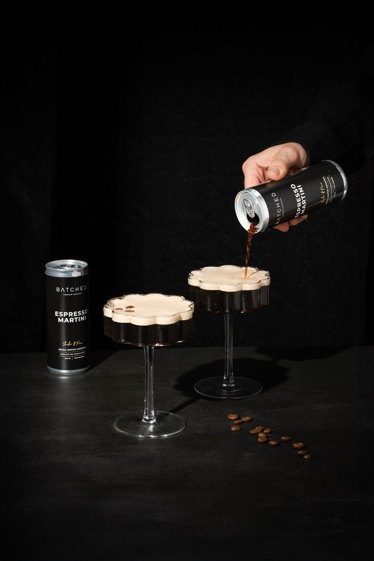 BATCHED Espresso Martini 4 Pack Cans — image 2 | Premium Liquor NZ