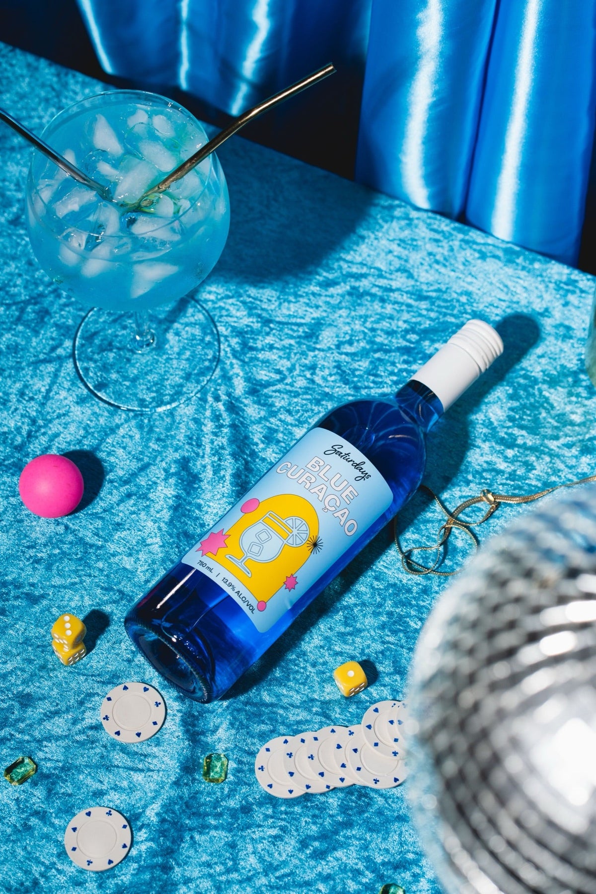 Saturdays Blue Curaçao | Premium Liquor NZ