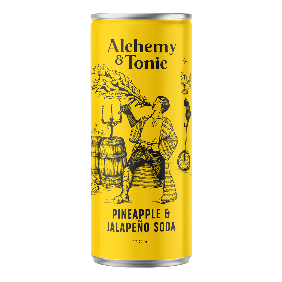 Alchemy & Tonic - Pineapple & Jalapeño Soda - Premium Liquor New Zealand
