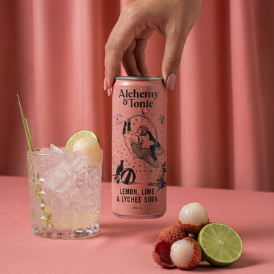 Alchemy & Tonic - Lemon, Lime & Lychee Soda