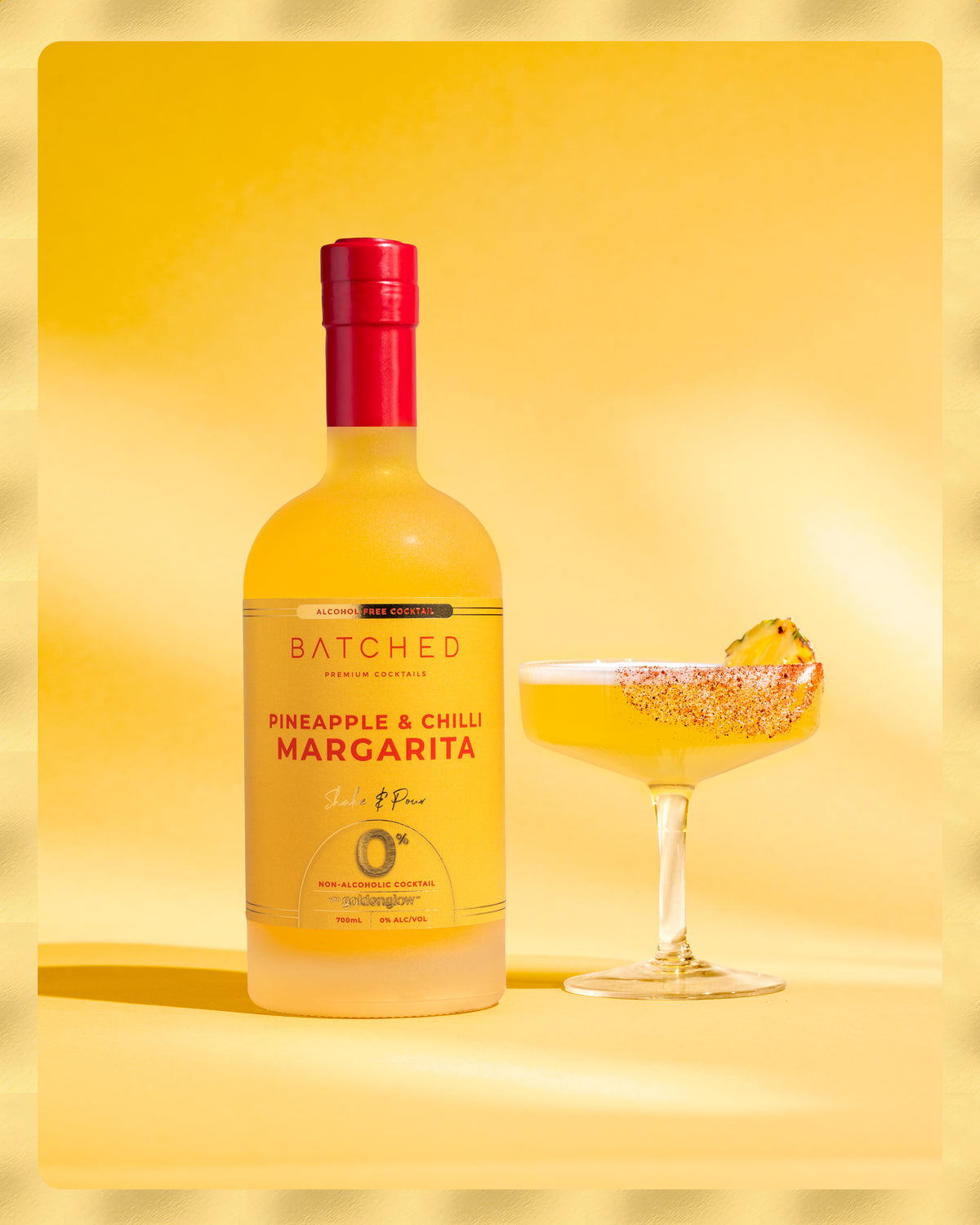 BATCHED 0% - Pineapple & Chilli Margarita - Premium Liquor New Zealand