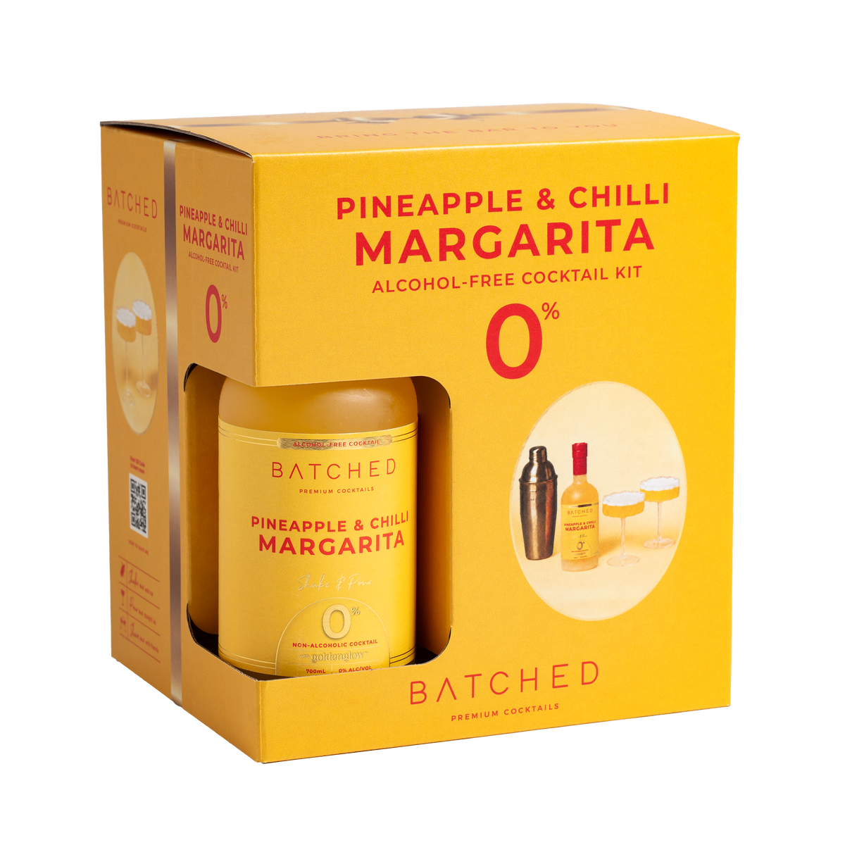 BATCHED 0% Pineapple Margarita Giftset