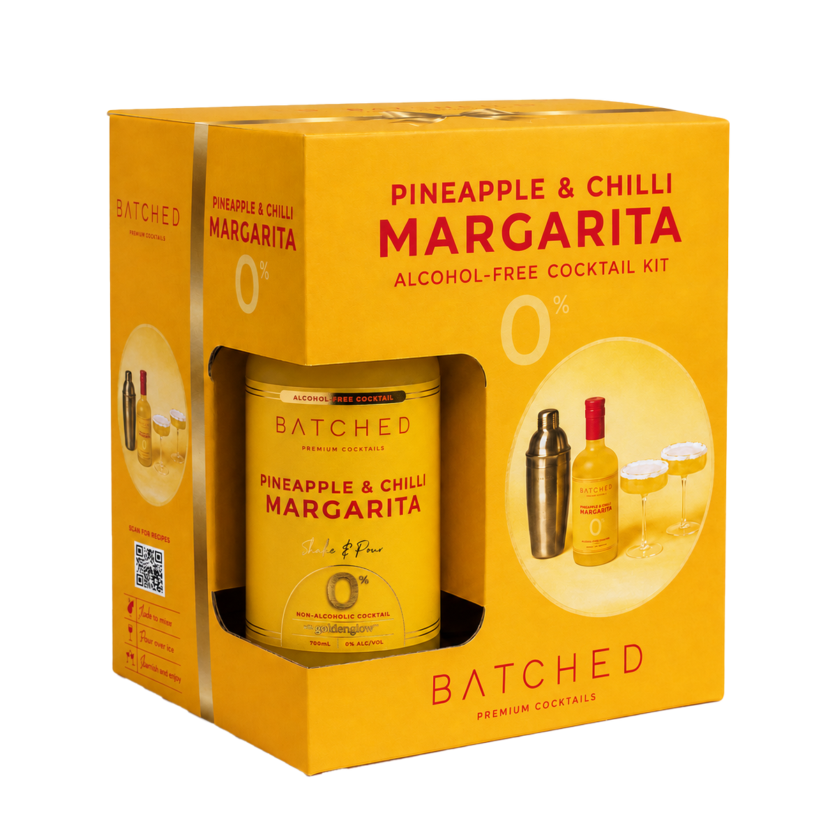 BATCHED 0% Pineapple Margarita Giftset