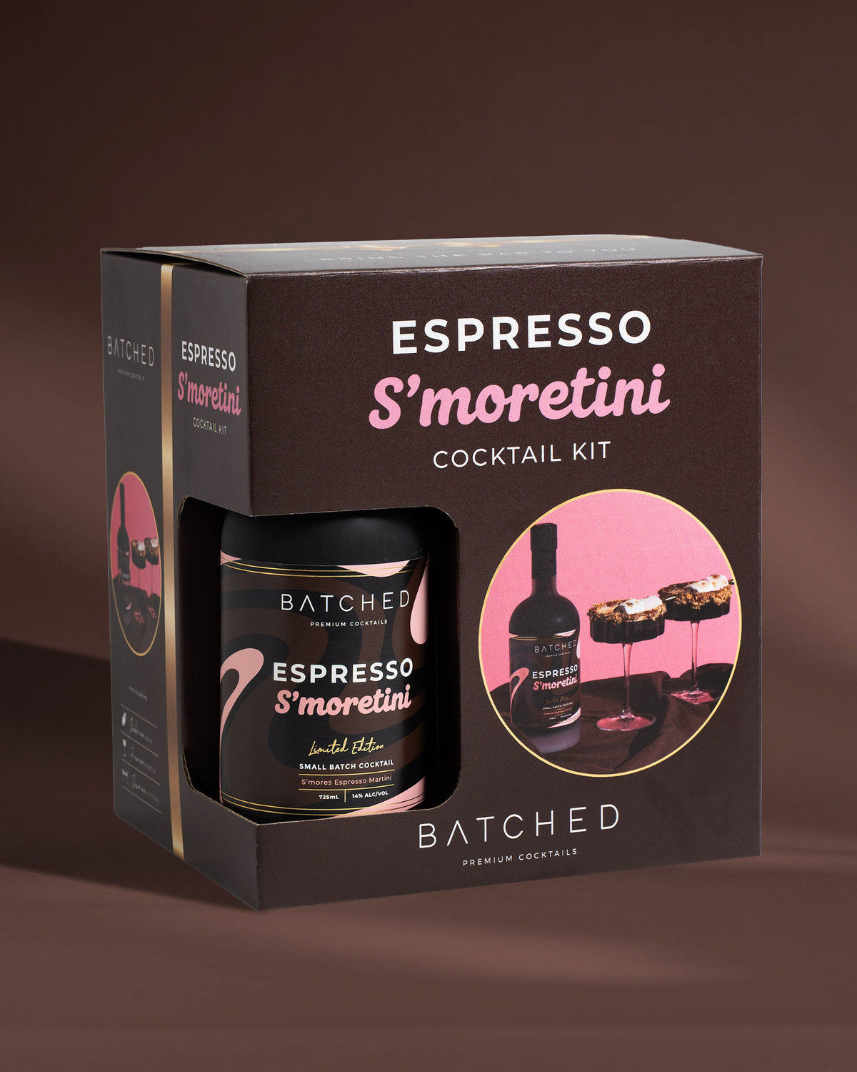 BATCHED Espresso S'moretini Cocktail Kit