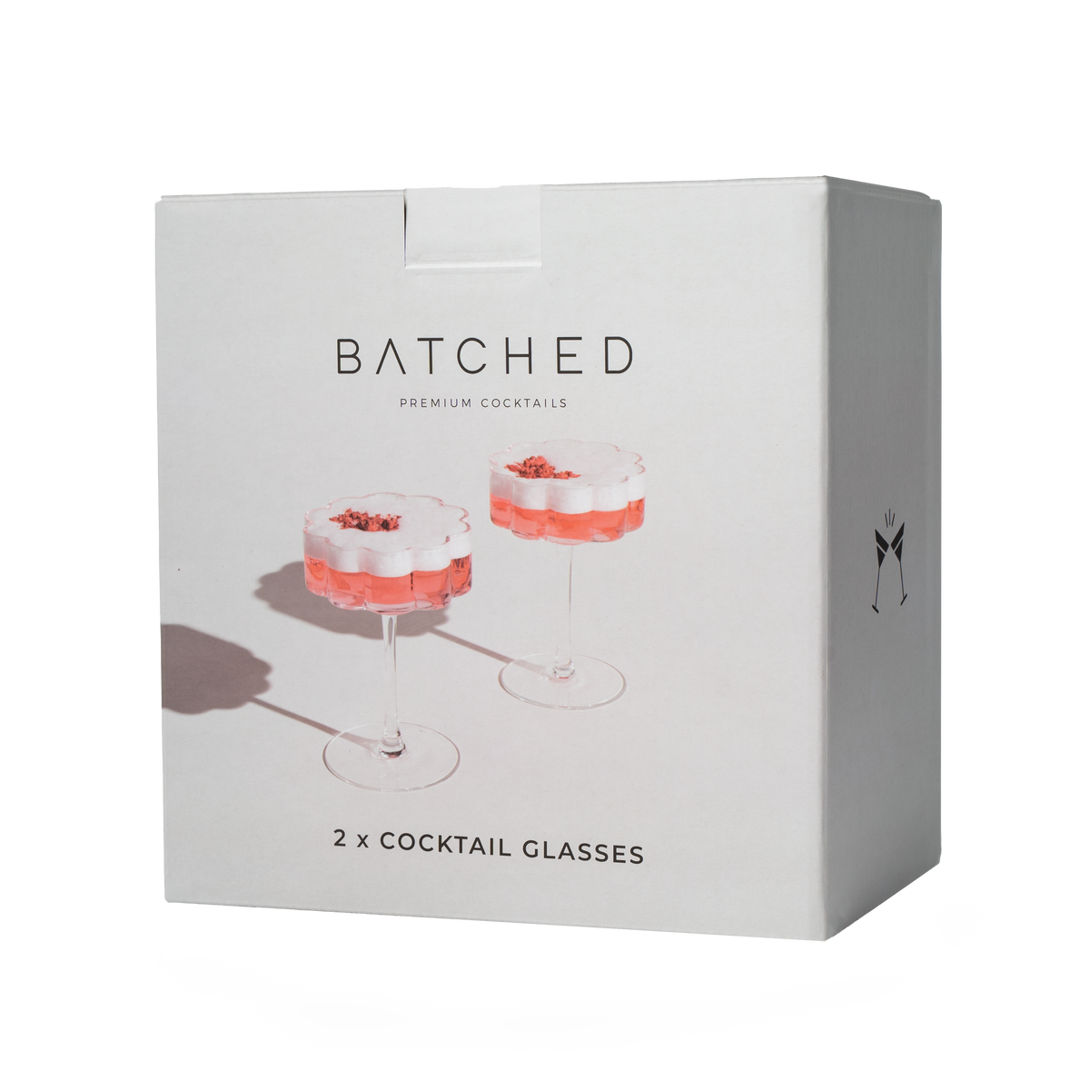 BATCHED Wave Glass 2 Pack - Premium Liquor New Zealand