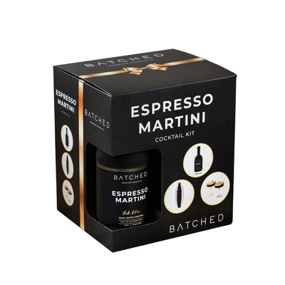 BATCHED Espresso Martini Cocktail Set - Premium Liquor New Zealand