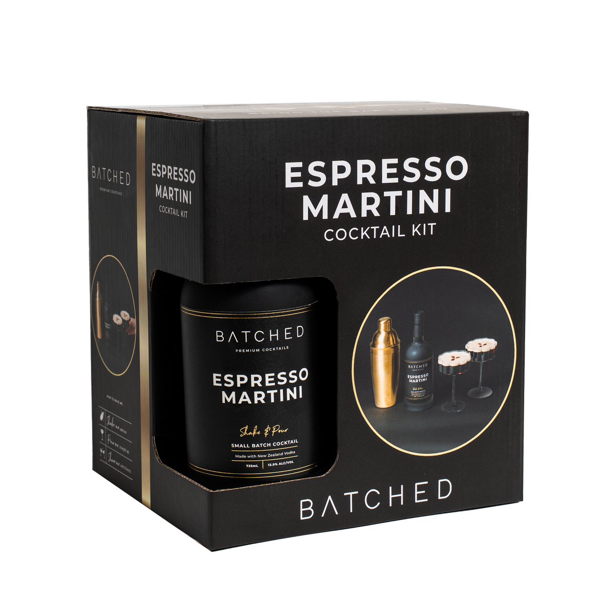 BATCHED Espresso Martini Cocktail Giftset