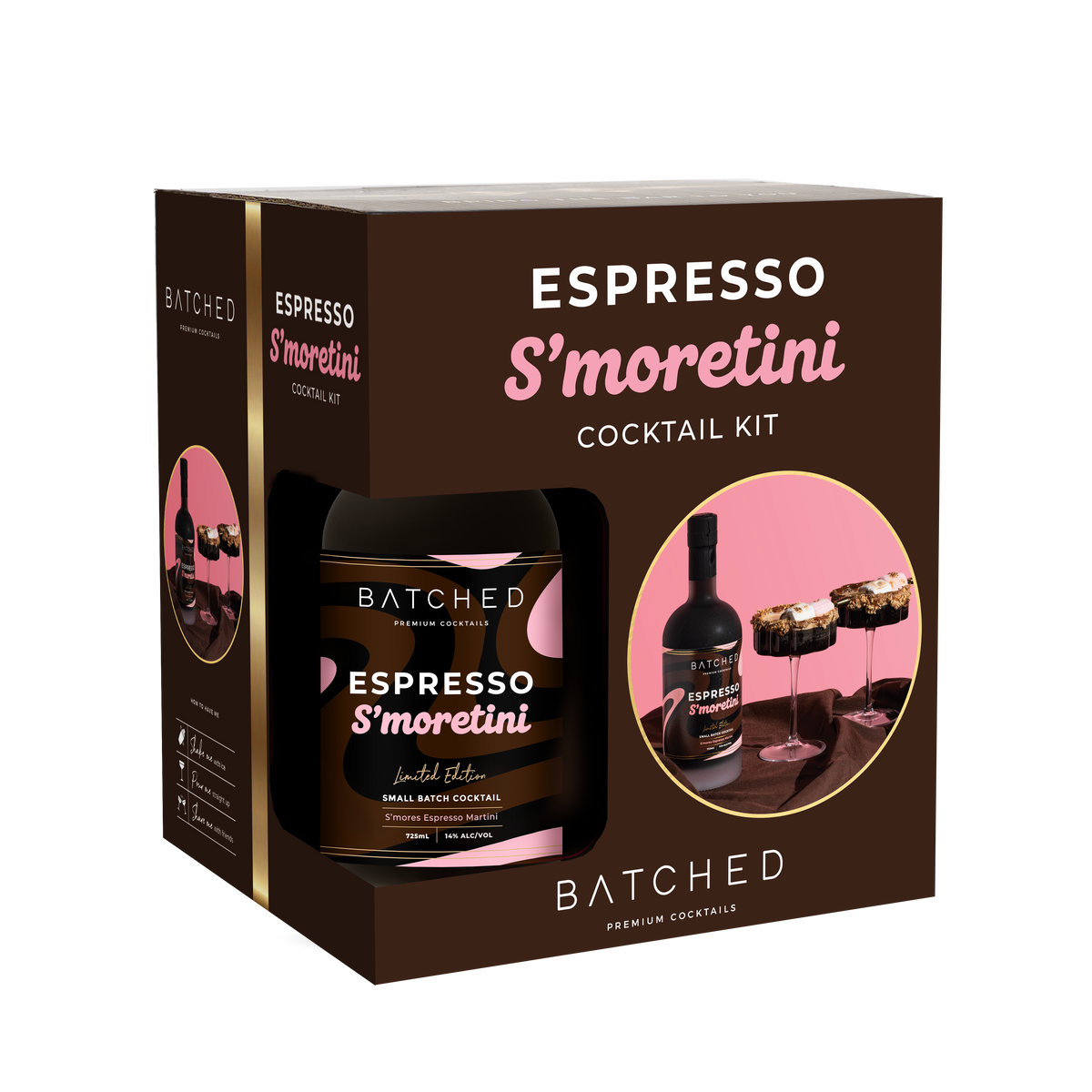 BATCHED Espresso S'moretini Giftset