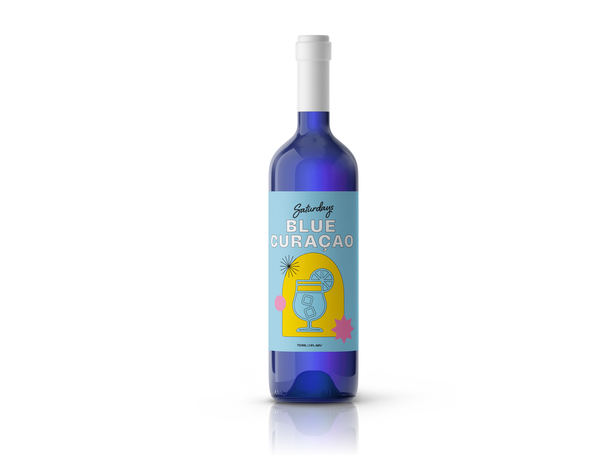 Saturdays Blue Curacao - Premium Liquor New Zealand