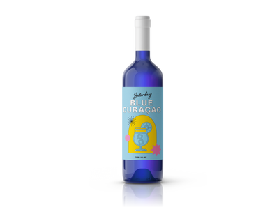 Saturdays Blue Curacao - Premium Liquor New Zealand