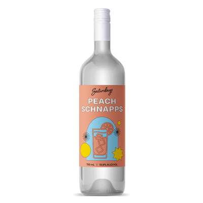 Saturdays Peach Schnapps - Premium Liquor New Zealand