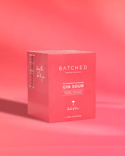 BATCHED Gin Sour 4 Pack Cans