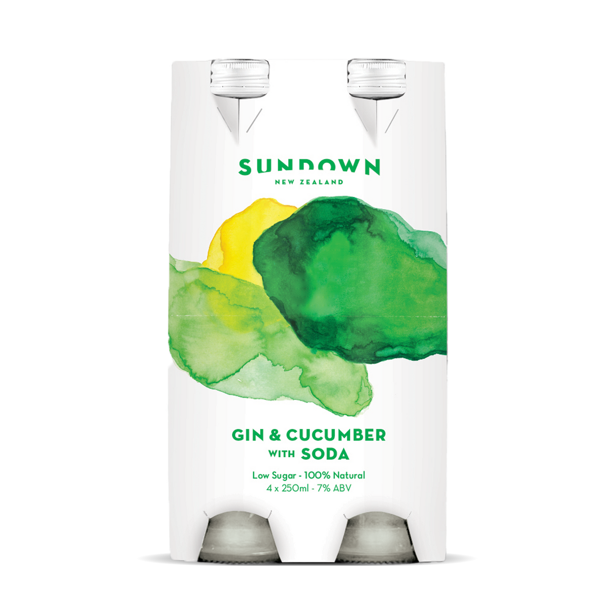 Sundown Gin & Cucumber with Soda - Premium Liquor New Zealand