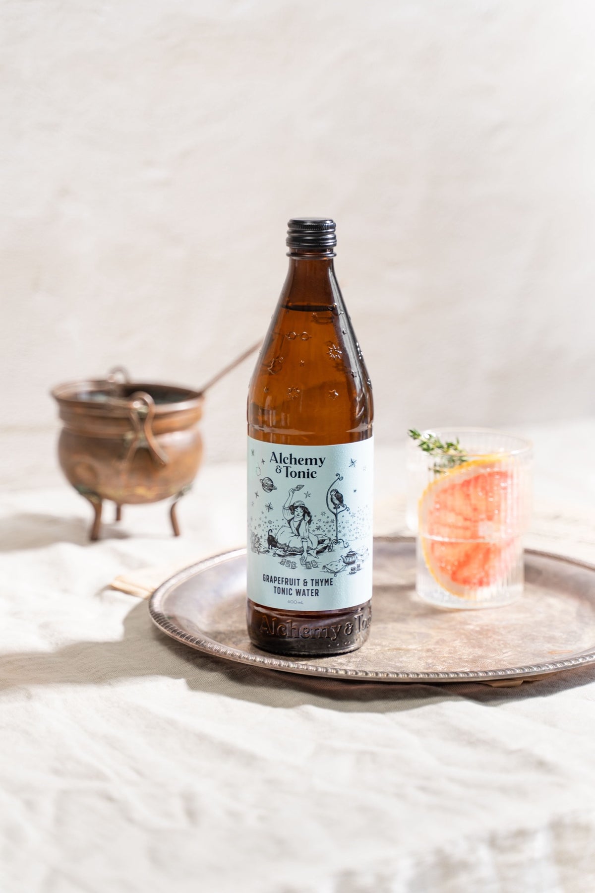 Alchemy & Tonic - Grapefruit & Thyme Tonic Water — image 2 | Premium Liquor NZ