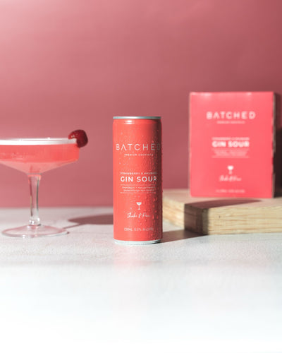 BATCHED Gin Sour 4 Pack Cans — image 2 | Premium Liquor NZ
