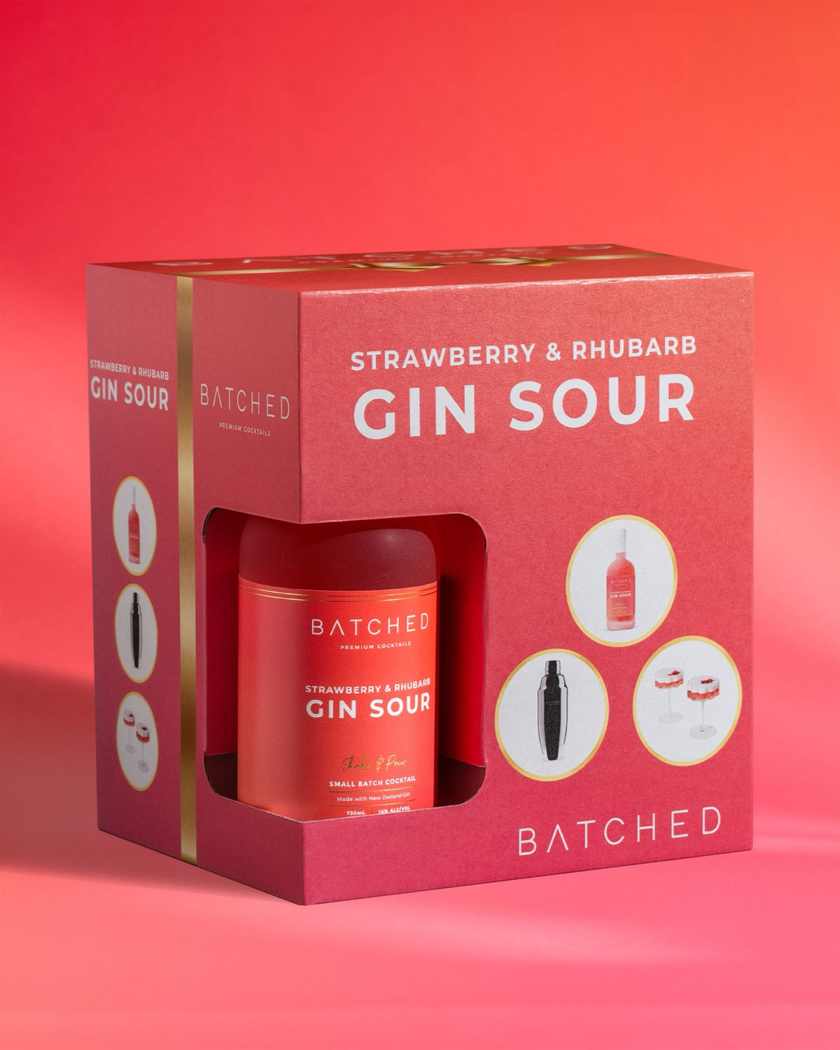 BATCHED Gin Sour Cocktail Set — image 3 | Premium Liquor NZ