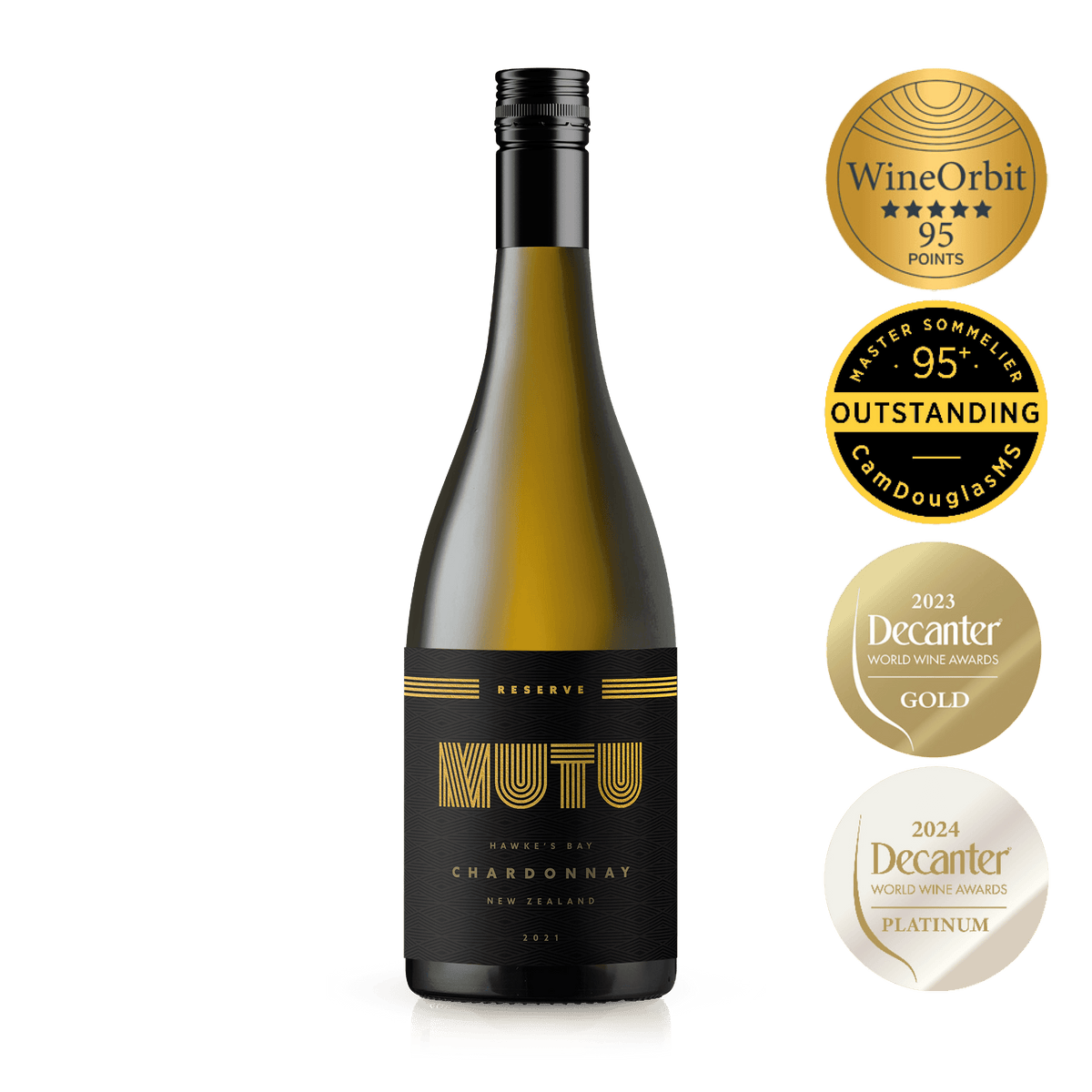 MUTU Reserve Chardonnay | Premium Liquor NZ