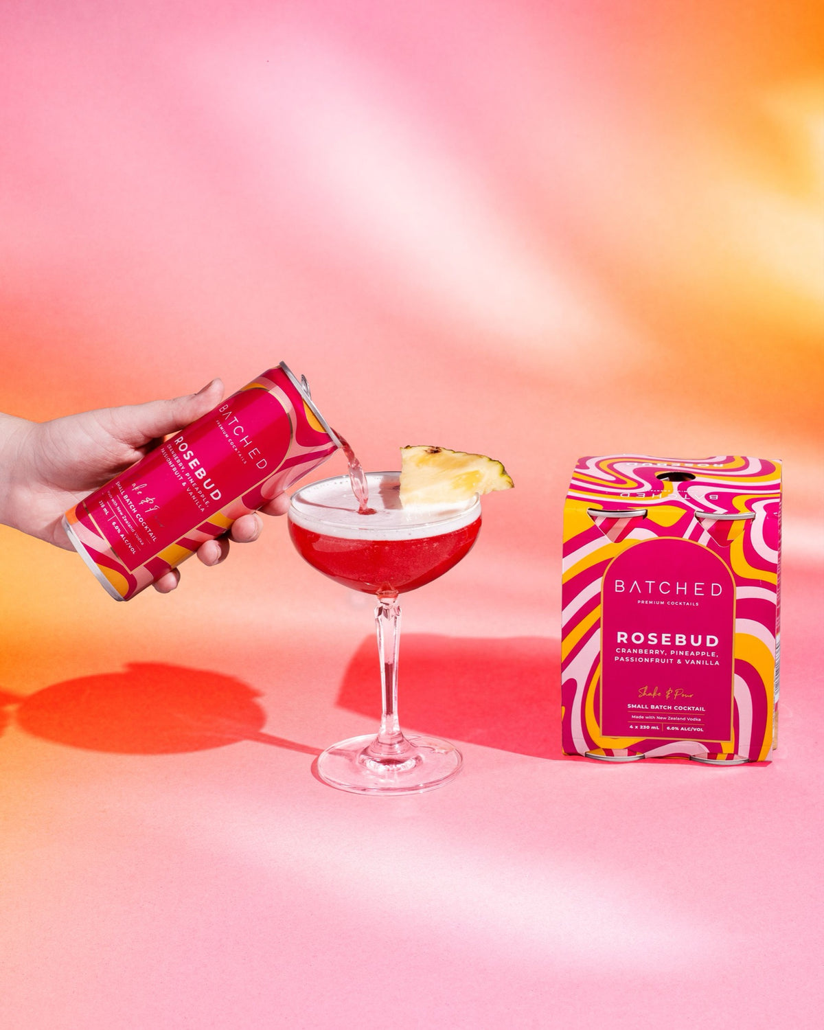 Rosebud 4 Pack Cans — image 2 | Premium Liquor NZ