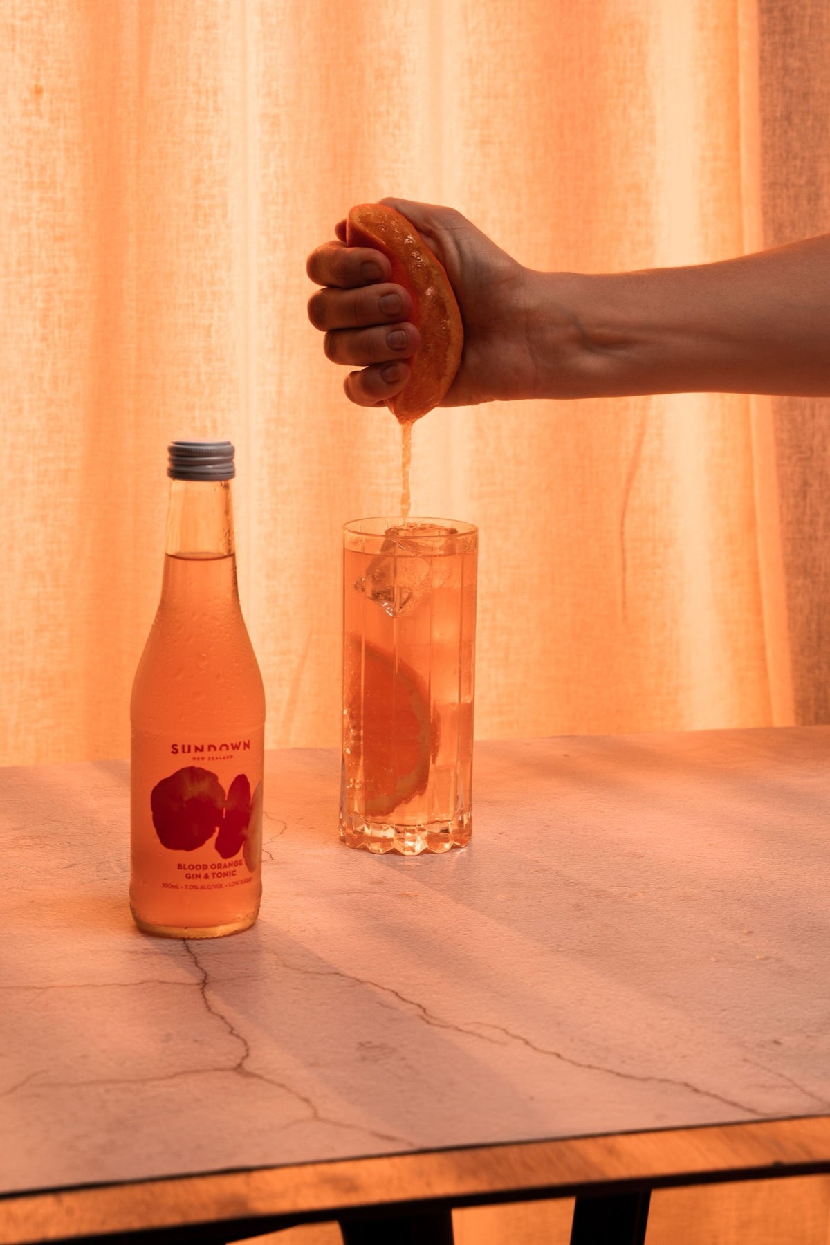Sundown Blood Orange Gin & Tonic — image 2 | Premium Liquor NZ