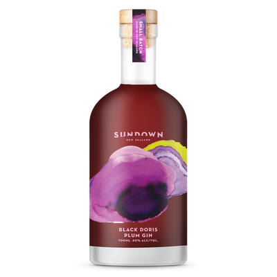 Sundown Black Doris Plum Gin - Premium Liquor New Zealand